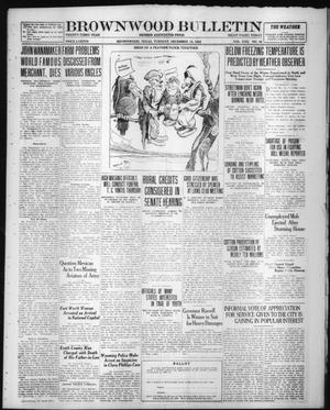 Brownwood Bulletin (Brownwood, Tex.), Vol. 23, No. 48, Ed. 1 Tuesday, December 12, 1922