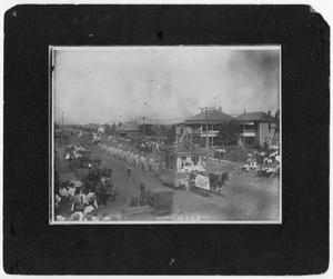 Primary view of object titled 'Old Settlers Parade'.