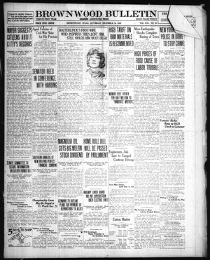 Brownwood Bulletin (Brownwood, Tex.), Vol. 21, No. 54, Ed. 1 Saturday, December 18, 1920