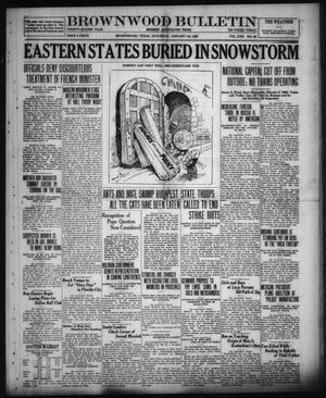 Brownwood Bulletin (Brownwood, Tex.), Vol. 22, No. 89, Ed. 1 Saturday, January 28, 1922
