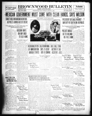 Brownwood Bulletin (Brownwood, Tex.), Vol. 20, No. 260, Ed. 1 Tuesday, August 17, 1920