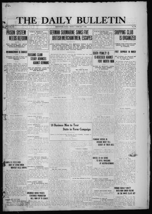 The Daily Bulletin (Brownwood, Tex.), Vol. 14, No. 92, Ed. 1 Monday, February 1, 1915