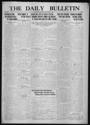 The Daily Bulletin (Brownwood, Tex.), Vol. 13, No. 28, Ed. 1 Tuesday, December 2, 1913