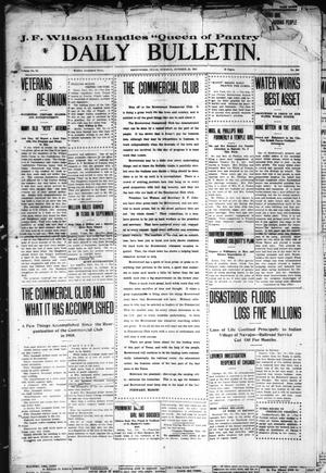 Daily Bulletin. (Brownwood, Tex.), Vol. 11, No. 304, Ed. 1 Tuesday, October 10, 1911