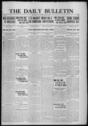 The Daily Bulletin (Brownwood, Tex.), Vol. 14, No. 80, Ed. 1 Monday, January 18, 1915