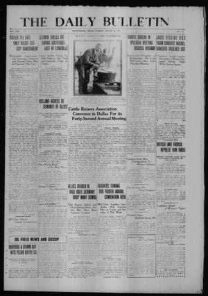 The Daily Bulletin (Brownwood, Tex.), Vol. 17, No. 132, Ed. 1 Tuesday, March 19, 1918