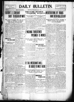 Daily Bulletin. (Brownwood, Tex.), Vol. 10, No. 210, Ed. 1 Monday, June 20, 1910