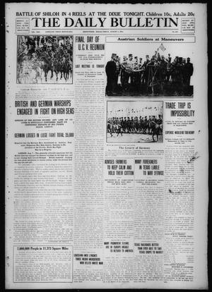 The Daily Bulletin (Brownwood, Tex.), Vol. 13, No. 240, Ed. 1 Friday, August 7, 1914