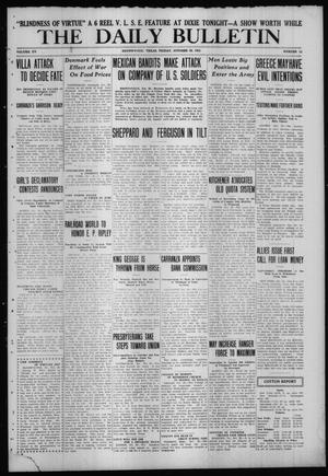 The Daily Bulletin (Brownwood, Tex.), Vol. 15, No. 13, Ed. 1 Friday, October 29, 1915