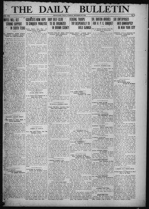 The Daily Bulletin (Brownwood, Tex.), Vol. 13, No. 51, Ed. 1 Tuesday, December 30, 1913
