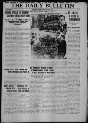 The Daily Bulletin (Brownwood, Tex.), Vol. 15, No. 201, Ed. 1 Wednesday, June 7, 1916