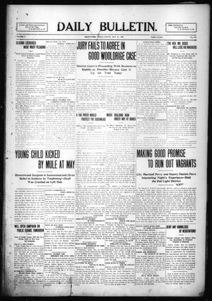 Daily Bulletin. (Brownwood, Tex.), Vol. 9, No. 185, Ed. 1 Friday, May 21, 1909