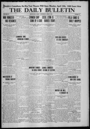 The Daily Bulletin (Brownwood, Tex.), Vol. 15, No. 147, Ed. 1 Wednesday, April 5, 1916