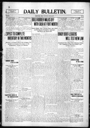 Daily Bulletin. (Brownwood, Tex.), Vol. 9, No. 213, Ed. 1 Wednesday, June 23, 1909