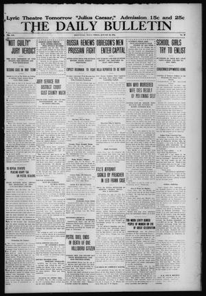 The Daily Bulletin (Brownwood, Tex.), Vol. 14, No. 90, Ed. 1 Friday, January 29, 1915