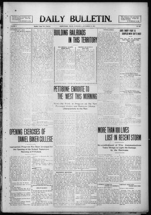 Daily Bulletin. (Brownwood, Tex.), Vol. 9, No. 292, Ed. 1 Wednesday, September 22, 1909