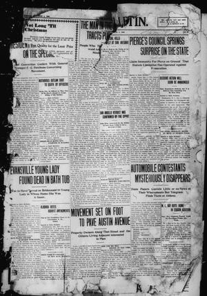 Daily Bulletin. (Brownwood, Tex.), Vol. 10, No. 39, Ed. 1 Wednesday, December 1, 1909