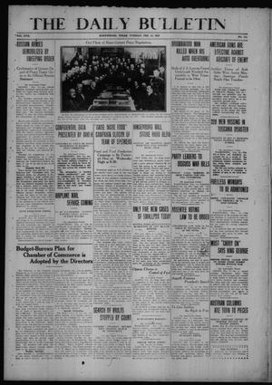 The Daily Bulletin (Brownwood, Tex.), Vol. 17, No. 102, Ed. 1 Tuesday, February 12, 1918