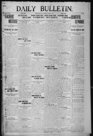 Daily Bulletin. (Brownwood, Tex.), Vol. 12, No. 297, Ed. 1 Monday, October 7, 1912