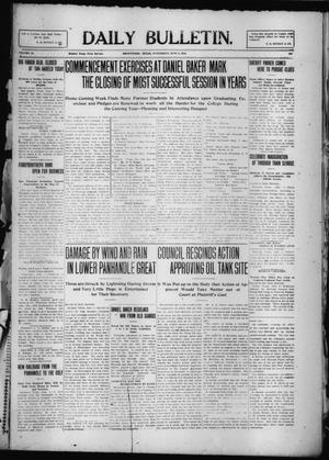 Daily Bulletin. (Brownwood, Tex.), Vol. 10, No. 200, Ed. 1 Wednesday, June 8, 1910