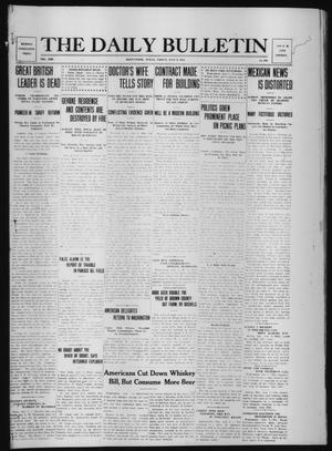 The Daily Bulletin (Brownwood, Tex.), Vol. 13, No. 210, Ed. 1 Friday, July 3, 1914