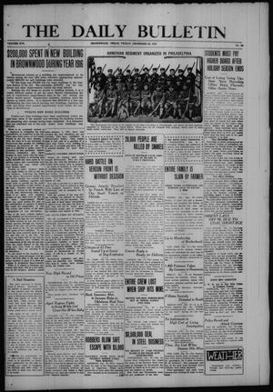The Daily Bulletin (Brownwood, Tex.), Vol. 16, No. 63, Ed. 1 Friday, December 29, 1916