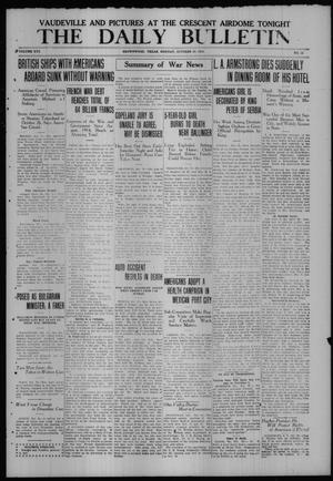 The Daily Bulletin (Brownwood, Tex.), Vol. 16, No. 13, Ed. 1 Monday, October 30, 1916