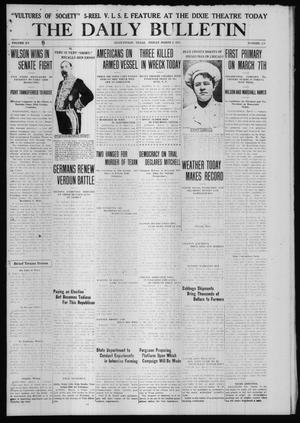 The Daily Bulletin (Brownwood, Tex.), Vol. 15, No. 119, Ed. 1 Friday, March 3, 1916
