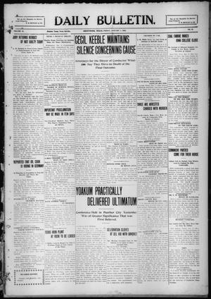 Daily Bulletin. (Brownwood, Tex.), Vol. 10, No. 70, Ed. 1 Friday, January 7, 1910