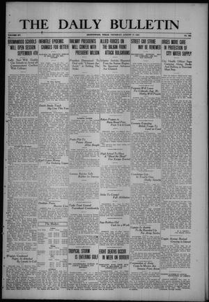 The Daily Bulletin (Brownwood, Tex.), Vol. 15, No. 261, Ed. 1 Thursday, August 17, 1916