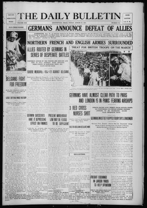 The Daily Bulletin (Brownwood, Tex.), Vol. 13, No. 258, Ed. 1 Friday, August 28, 1914