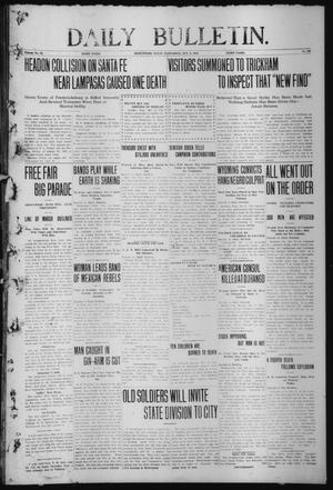 Daily Bulletin. (Brownwood, Tex.), Vol. 12, No. 293, Ed. 1 Wednesday, October 2, 1912