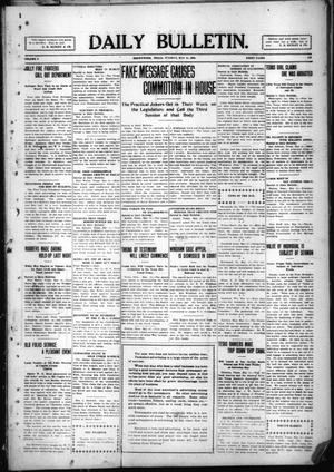 Daily Bulletin. (Brownwood, Tex.), Vol. 9, No. 176, Ed. 1 Tuesday, May 11, 1909