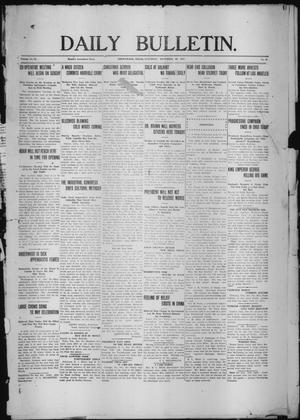 Daily Bulletin. (Brownwood, Tex.), Vol. 12, No. 59, Ed. 1 Saturday, December 30, 1911