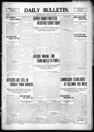 Daily Bulletin. (Brownwood, Tex.), Vol. 9, No. 210, Ed. 1 Saturday, June 19, 1909