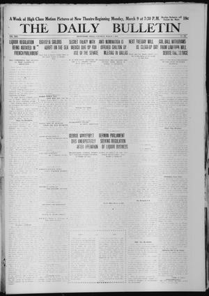 The Daily Bulletin (Brownwood, Tex.), Vol. 13, No. 109, Ed. 1 Saturday, March 7, 1914