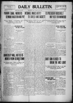 Daily Bulletin. (Brownwood, Tex.), Vol. 10, No. 203, Ed. 1 Saturday, June 11, 1910