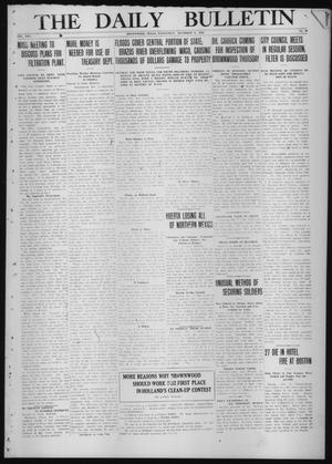 The Daily Bulletin (Brownwood, Tex.), Vol. 13, No. 29, Ed. 1 Wednesday, December 3, 1913