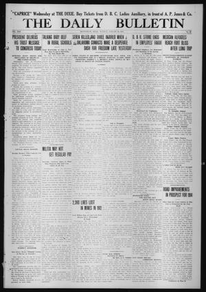 The Daily Bulletin (Brownwood, Tex.), Vol. 13, No. 69, Ed. 1 Tuesday, January 20, 1914