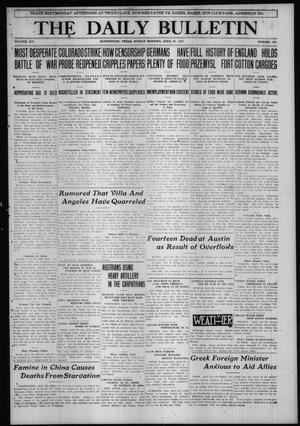 The Daily Bulletin (Brownwood, Tex.), Vol. 14, No. 162, Ed. 1 Sunday, April 25, 1915