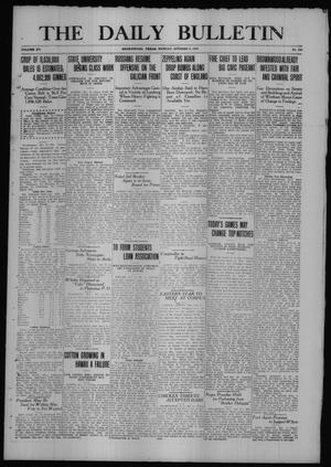 The Daily Bulletin (Brownwood, Tex.), Vol. 15, No. 300, Ed. 1 Monday, October 2, 1916