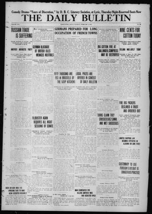 The Daily Bulletin (Brownwood, Tex.), Vol. 14, No. 99, Ed. 1 Tuesday, February 9, 1915