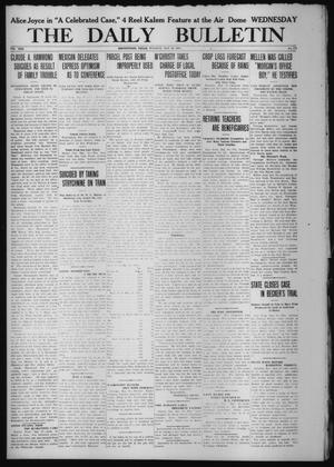 The Daily Bulletin (Brownwood, Tex.), Vol. 13, No. 171, Ed. 1 Tuesday, May 19, 1914