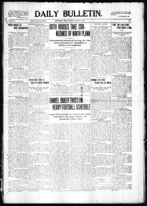 Daily Bulletin. (Brownwood, Tex.), Vol. 10, No. 254, Ed. 1 Thursday, August 11, 1910