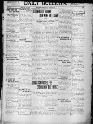 Daily Bulletin. (Brownwood, Tex.), Vol. 10, No. 131, Ed. 1 Saturday, March 19, 1910