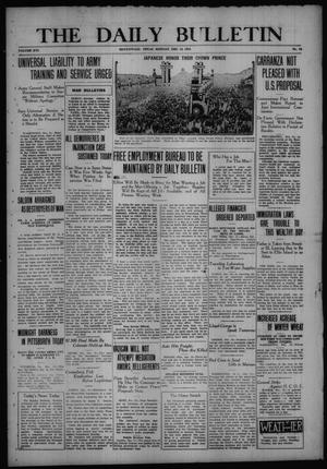 The Daily Bulletin (Brownwood, Tex.), Vol. 16, No. 54, Ed. 1 Monday, December 18, 1916