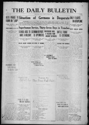 The Daily Bulletin (Brownwood, Tex.), Vol. 13, No. 291, Ed. 1 Tuesday, October 6, 1914
