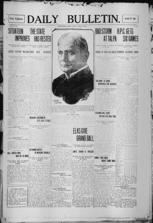 Daily Bulletin. (Brownwood, Tex.), Vol. 12, No. 147, Ed. 1 Friday, April 12, 1912