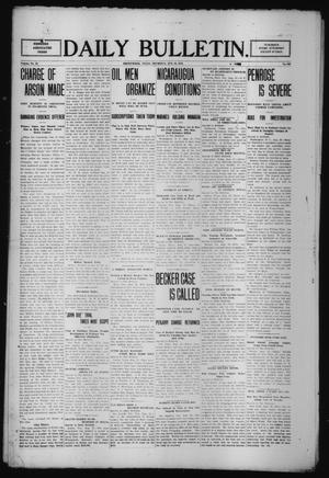 Daily Bulletin. (Brownwood, Tex.), Vol. 12, No. 260, Ed. 1 Thursday, August 22, 1912