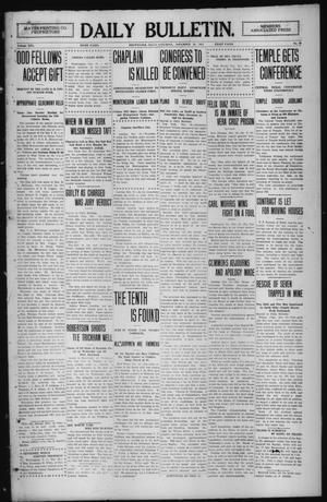 Daily Bulletin. (Brownwood, Tex.), Vol. 13, No. 19, Ed. 1 Saturday, November 16, 1912